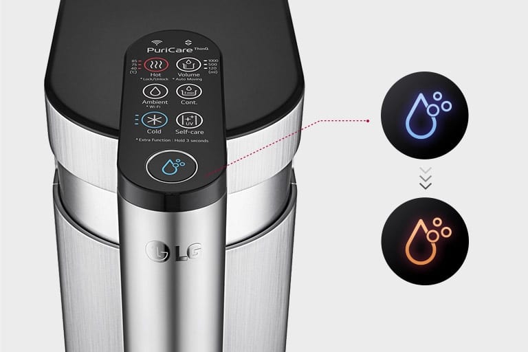 lg puricare 4 ward tankless water purifier